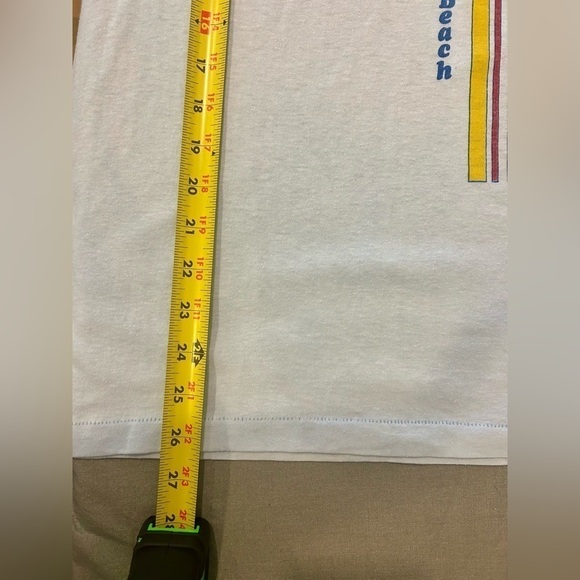 💦”Vintage Hawaiian Tropic 1983 Myrtle Beach Sky Blue Sleeveless Tank” Size S💧 - Picture 10 of 10